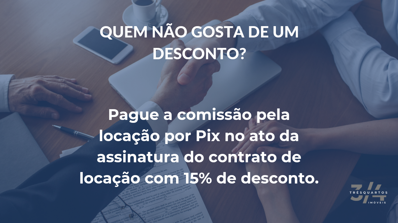 Condições de Pagamento - Desconto à vista